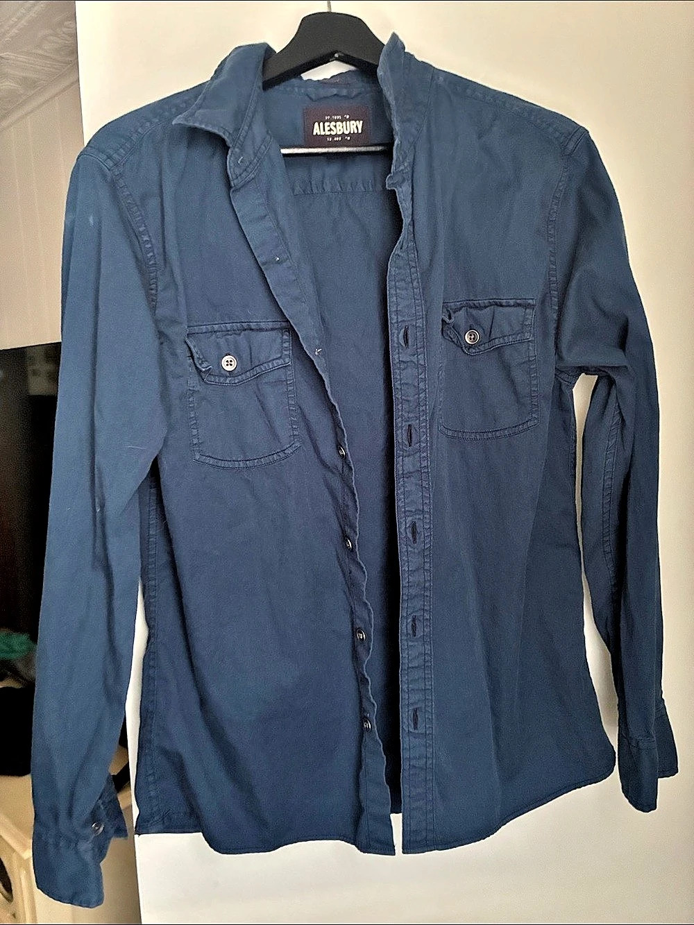 Alesbury Cotton Casual Shirt Size Medium